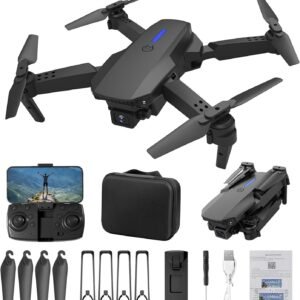 4K Toy Drone Advanced with Long Flight Time (30 mins), Real-Time Video Transmission, Obstacle Avoidance, One-Touch Takeoff/Return for Easy Aerial...