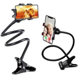 Mobile Stand Holder Metal Built - Cell Phone Stand Perfect for Video Table Online Class Home Bed Flexible Charging Hand Bike Movie Office Gift...